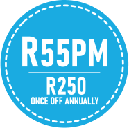 R55PM R250 ONCE OFF ANNUALLY